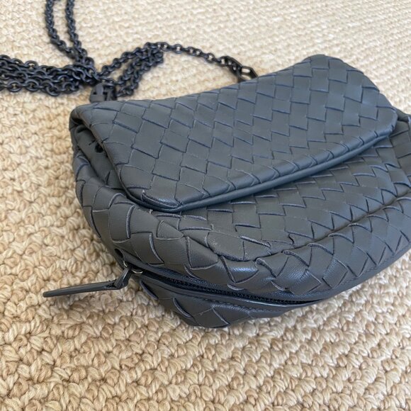 Bottega Veneta Chain-link Intrecciato messenger bag - Picture 5 of 15